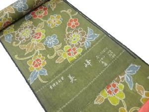 アンティーク　ウール　着尺反物